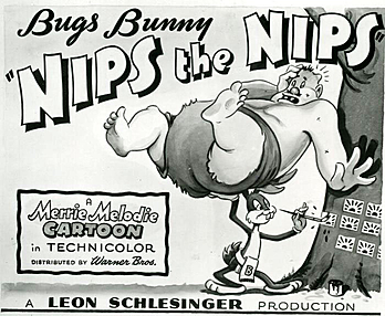 Bugs bunny pellizca los pellizcos