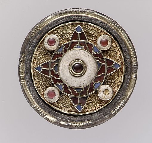 British Disk Brooch