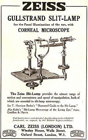 LAMPARA DE HENDIDURA