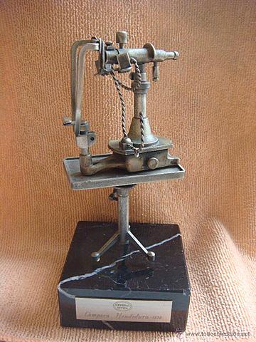 EVOLUCION DE LA LAMPARA DE HENDIDURA