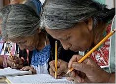 Disminución del analfabetismo