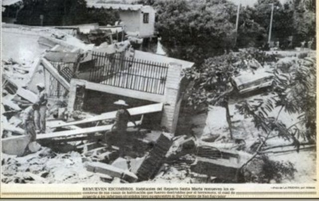 Terremoto de Santa Marta