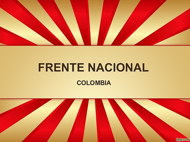 El Frente Nacional (1958-1974)