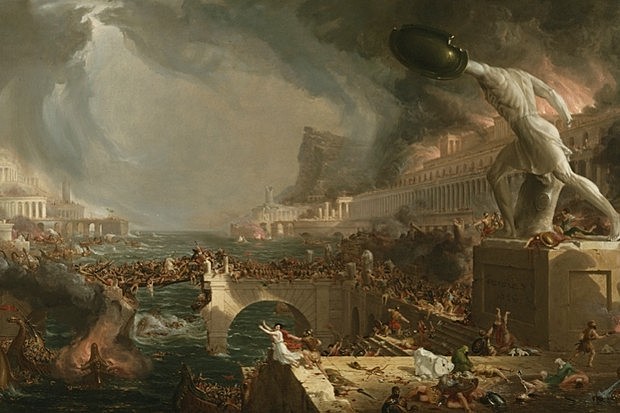 The fall of the Roman Empire