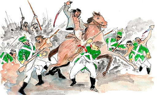 batalla de san borja