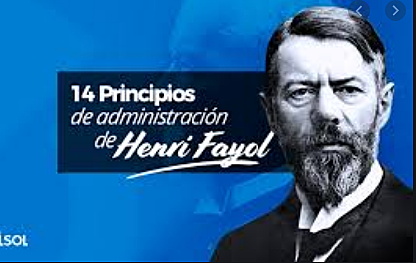 1908 fayol y los 14 principios de administracion