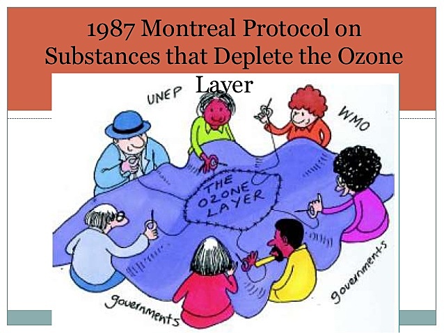 Signing of Montreal Protocol