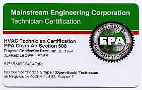 Technicians Must Certify