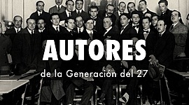 Timeline: Autores de la generación del 27