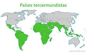 CONCEPTO DE PAISES NO INDUSTRIALIZADOS: pobres, sub desarrollados,tercer mundistas entre otros.