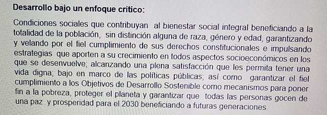 CONCEPTO  PERSONAL DESAROLLO