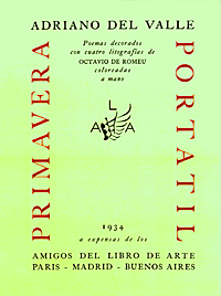 Obras destacadas de Adriano del Valle