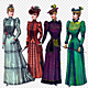 Victorian era regency era victorian fashion others png clip art