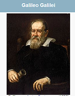 Galileo Galilei   1564 – 1642