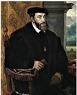 Carlos V del Sacro Imperio Romano Germánico   1516-1556