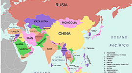 Timeline: Línea de tiempo de Asia