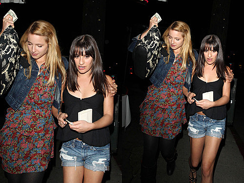 Jantar com o elenco em LA