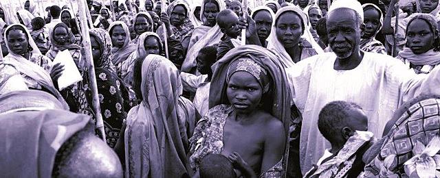 MASS DISTRIBUTION TO DISPLACED PEOPLE IN DARFUR