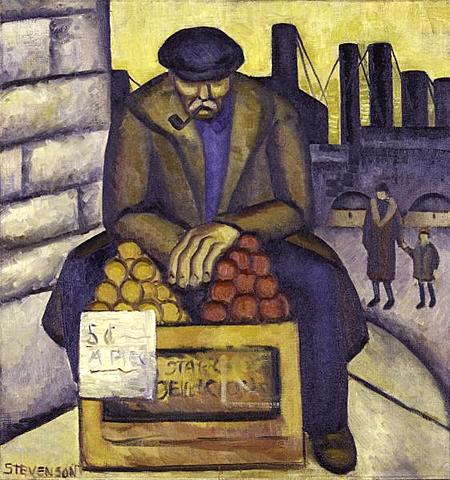 Apple Vendor (by Barbara Stevenson)