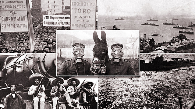 población en la primera guerra mundial