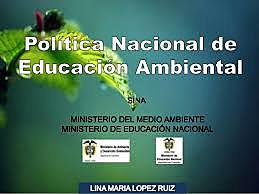 Política Nacional de Educación Ambiental