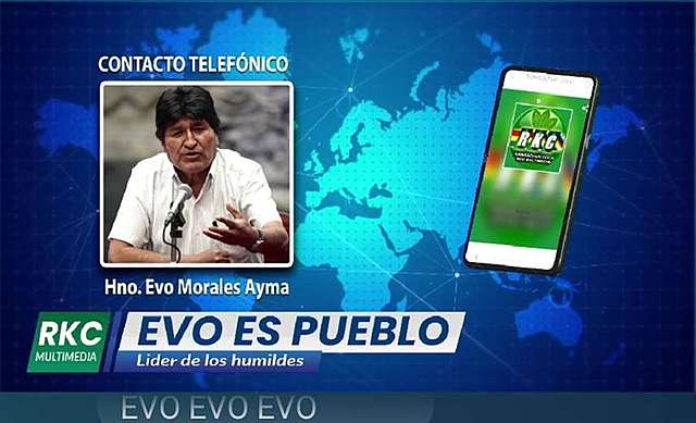Evo Morales se dirige a sus bases por radio y admite que el bloqueo perjudica al MAS antes que beneficiarlo