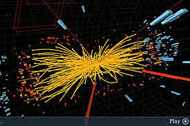 Observación de el bosón de Higgs.