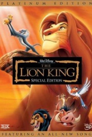 The Lion King First released in theatres