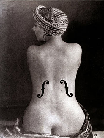 "Violon of Ingres" by Man Ray