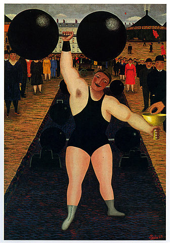 "Foreign Athlete" by Camille Bombois