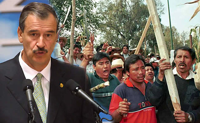 Conflictos con la construcción del aeropuerto en la zona deTexcoco