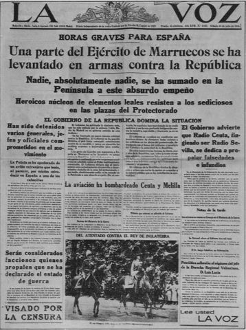 Comença la sublevació al nord d'Àfrica