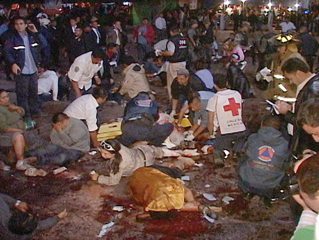 Detonación de dos granadas en el centro de Michoacán