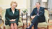 El neoliberalismo de Margaret Thatcher y Ronald Reagan
