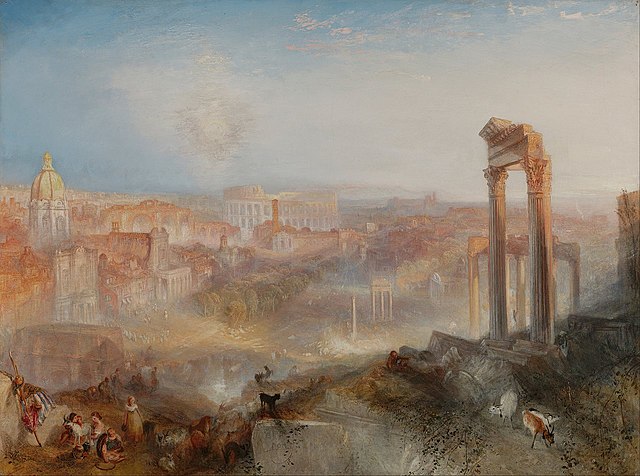 MODERN ROME by J. M. W. Turner