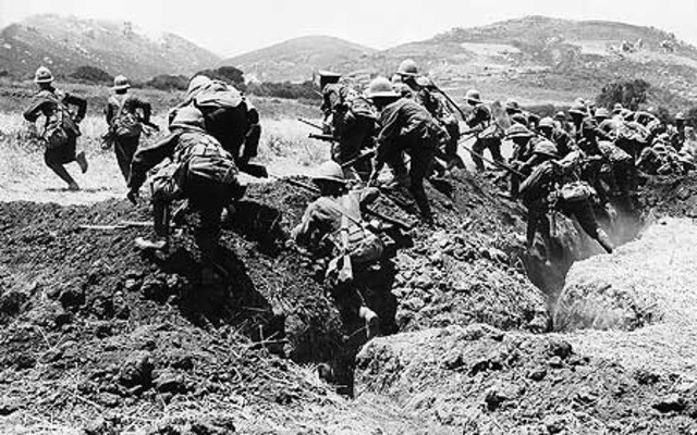 WORLD WAR I British delcared the war on Germany