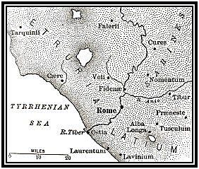 Fundación de Albalonga.