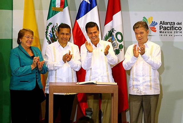 Enrique Peña Nieto asumió la presidencia pro témpore