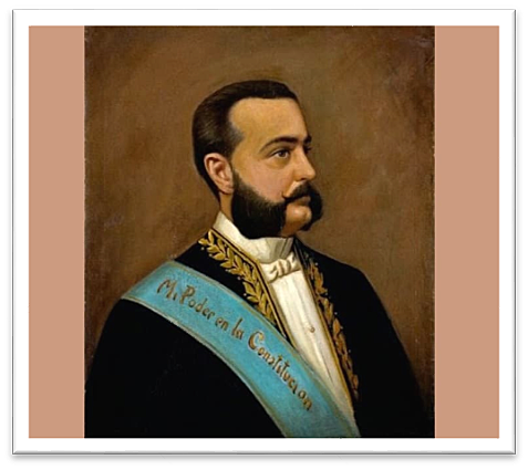 José María Plácido Caamaño 15 de Octubre de 1884 al 30 de Junio de 1888.
