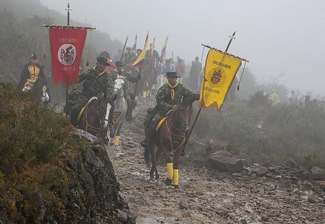 Paso por el páramo de Pisba