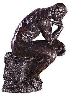 Realism: The Thinker, Auguste Rodin