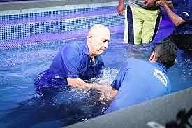 Me bautice en la iglesia Casa de Dios