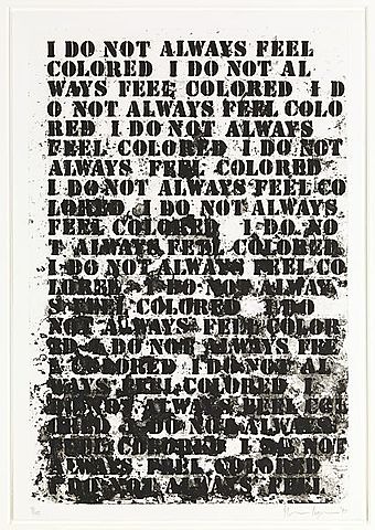 Untitled: Four Etchings, Glenn Ligon