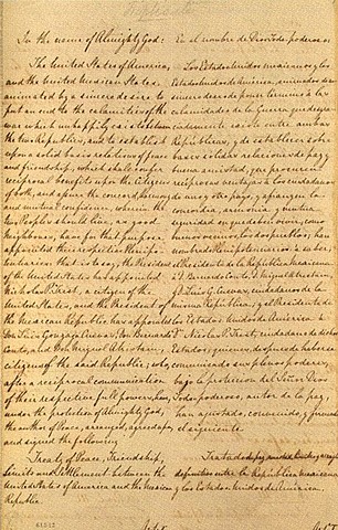 The Treaty of Guadalupe Hidalgo