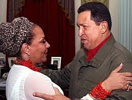 Chávez y Piedad Córdoba