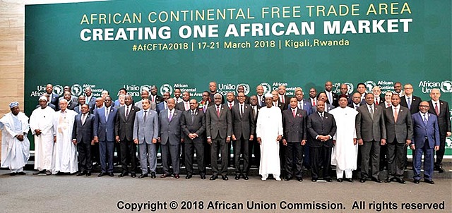 Tratado de Libre Comercio Africano.