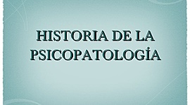 Timeline: Linea del tiempo de la psicopatologia