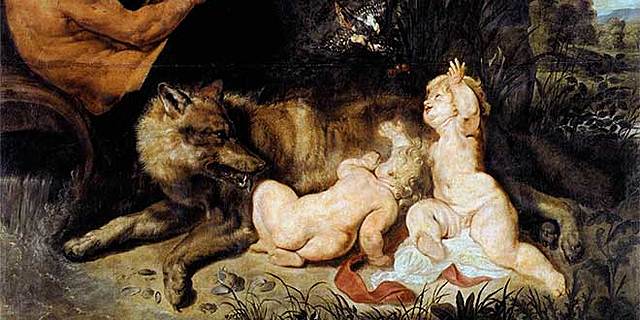 Nacimiento de Rómulo y Remo