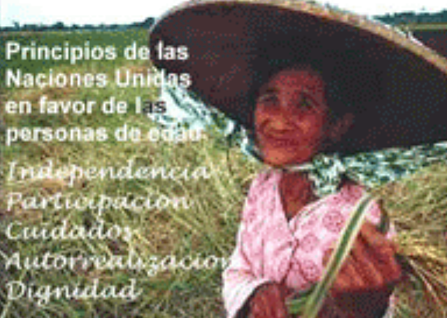 Principios de las Naciones Unidas en favor de las personas de edad