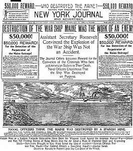 Hundimiento de Maine - Inicia la Guerra de Cuba